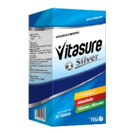 Vitasure Silver 30 Tabletas