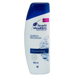 Shampoo H&S Limpieza Renovadora 180 ml