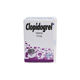 Clopidogrel 14 tabletas 75 mg