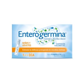 Enterogermina Suspensión Oral 10 ampolletas