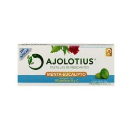 Ajolotius Menta-Eucalipto 10 pastillas