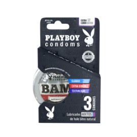 Playboy Condoms Playpack 3 Piezas