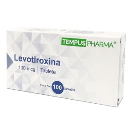 Levotiroxina 100 Tabletas