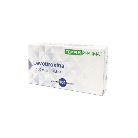 Levotiroxina 100 Tabletas