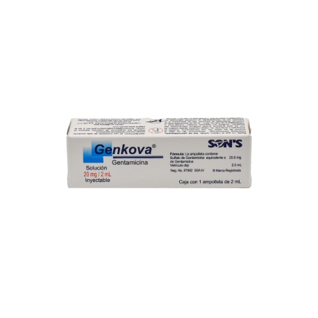 Genkova Solución Inyectable 20 mg /2 mL