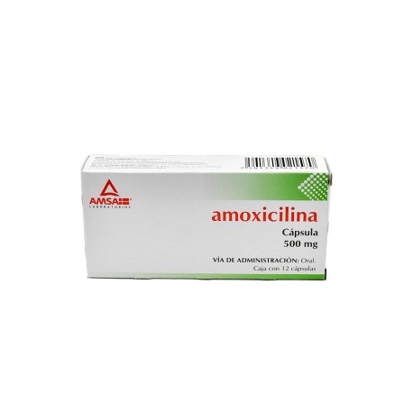 Amoxicilina 12 cápsulas